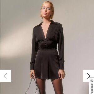 Urban Outfitters UO Phoebe Corseted Shirt Dress NWT